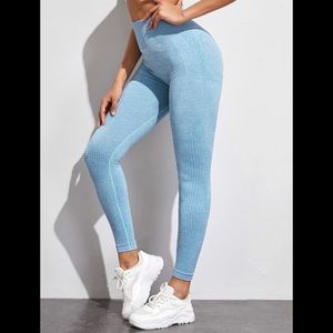 Baby-Blue Gym Leggings🏋🏻🤸🏻‍♂️